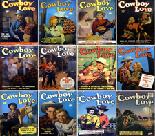 1949 - 1955 Cowboy Love Comic Book Package - 13 eBooks on CD picture