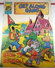 🌞🫎 GET ALONG GANG #73 MARVEL COMICS UK 1986 SCARCE saturday morning cartoon picture