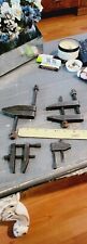 4 Vintage The L.S. Starrett CO. Parallel Machinist Clamps No. 161 USA  picture