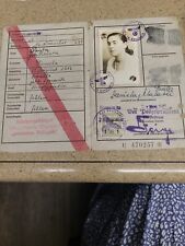 Kennkarte Issued in 1943 to a Polish Woman From Sosnowitz picture