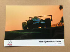 1993 Toyota TS010 Le Mans Press Photograph picture