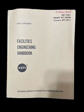 Original 1971 NASA Facilities Engineering Handbook Vatagliano Copy SUPER RARE picture