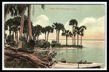 Rockledge Florida Waterfront Scene Boats Postcard Posted 1907 pc163 picture