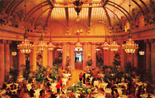 San Francisco CA, Sheraton-Palace Hotel, Garden Court, Vintage Postcard picture