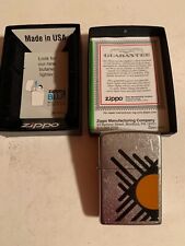 RARE - Zippo lighter Santa Fe Tobacco American Spirit Zoral Sun 2009  NIB picture