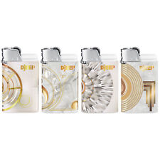 DJEEP Pocket Lighters, ELEGANT Collection, 4 Count Pack of Disposable Lighters picture