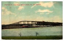 1911 Virginia Ry. Coal Piers, Sewell's Point, Norfolk, VA Postcard picture