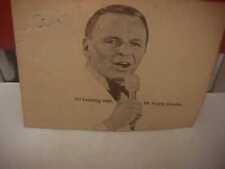 Rare An Evening With Frank Sinatra Booklet 1978 Benefits Atlantic City Hospital picture