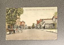 North Main Street and Post Office Postcard - Orrville, Ohio OH. 1912 picture