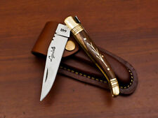 Rody Stan HAND MADE D2 BLADE FOLDING POCKET KNIFE - SLIP JOINT - ROSE WOOD picture