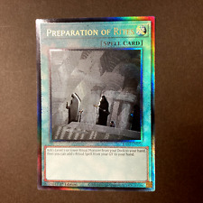 Preparation of Rites, Ultimate Rare, RA02-EN056 Rarity Collection 2, Yugioh picture