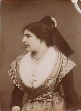 France, Arlesienne, vintage print, ca.1880 vintage print period print picture