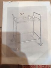 Vtg MCM New Old Stock Maurice Duchin Inc. Serving Cart No. 2300 Unassembled Rare picture