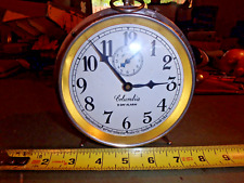 1H-vintage SESSIONS Columbia 8 day alarm clock working except sec. hand-pat 1912 picture