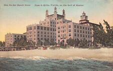 FL - 1938 Florida Don Ce-Sar Beach Hotel from Gulf at Pass-A-Grille Beach, FLA picture