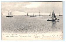 1907 Harbor Scene Provincetown MA Massachusetts Postcard picture