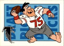 The Flintstones NFL Football 1993 Cardz Trading Card Complete Your Set You Pick picture