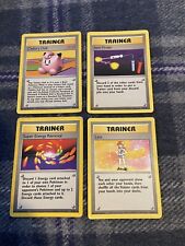 Pokemon Base Set Rare Trainer Card Bundle - Clefairy Doll, Item Finder, Lass Etc picture