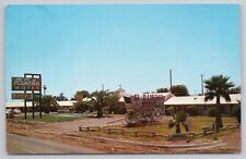 El Rancho Motor Hotel Needles California CA Chrome Postcard Vtg Posted 1961 picture