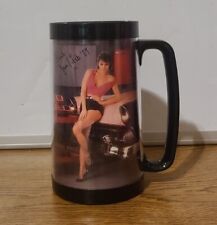 Snap On Vintage Mug Cup Calendar Girl Thermo Serv 1987 Jan/Feb Barb picture