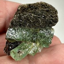 Emerald Crystals On Matrix Chitral Pakistan 70 Carats picture
