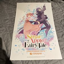 Anime NYC 2022 Sugar Apple Fairy Tale Poster Crunchyroll 11” X 17” picture