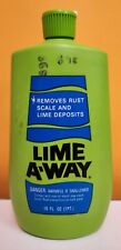 LIME-A-WAY Vtg 1970's Bathroom/Kitchen Cleaner NOS 16 oz NO UPC RARE picture