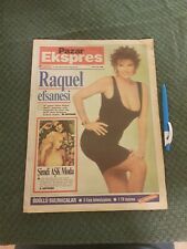Raquel Welch Magazine 1990 Elvin Tracwsy Isabelle Adjani Patrick Swayze Marilyn  picture