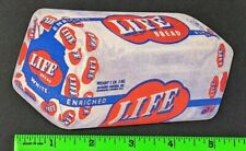 Vintage 1910's Life White Bread Loaf Die Cut Advertising Trade Card Blotter picture