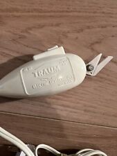 Vintage TRAUM electric Scissors. In Original Box. *TESTED and WORK* picture