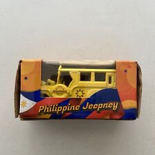 Vintage Die Cast Yellow Philippine Jeepney Car picture
