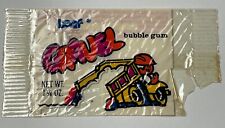1980's LEAF GRAVEL Bubble Gum wrapper package vintage picture
