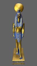 Thoth Nice golden statue, of the god of wisdom, writing in the Egyptian picture