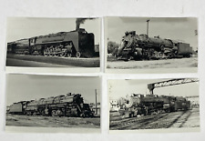 Lot of 4 Photos Railroad Trains Locomotive Engines New York Central Plus Vintage picture