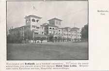 REDLANDS CA - Hotel Casa Loma Postcard - udb (pre 1908) picture