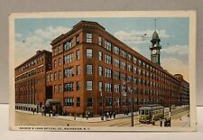 Bausch And Lomb Optical Co. Company Rochester New York NY Trolley Sent Card 1921 picture