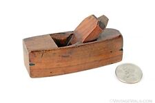 Adorable Signed Miniature Applewood Coffin Plane - c. 1875 picture