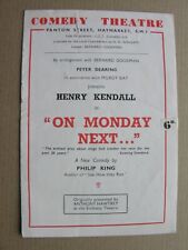 1949 ON MONDAY NEXT Leslie Phillips Henry Kendall Liam Gaffney Cyril Chamberlain picture