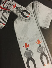 Vintage 1950 Cisco Boys & Girls Wool Gloves Mittens Scarf Sets Original Print Ad picture
