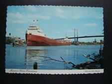 Railfans2 140) Postcard, Toledo Ohio, Canada Steamship Lines 