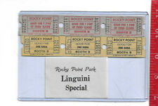 Vintage Lot tickets Rocky Point Amusement Park Warwick Rhode Island #4 picture