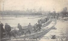 Columbus Ohio 1913 Flood Disaster Relief Parties POSTCARD 8483 picture