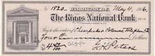 George Henry Peters- Signed Bank Check (Astronomer Discovered Planets) picture