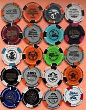 Lot of 20 Harley Davidson Signature Poker Chips (No Duplicates) picture