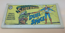 RARE 1955 SUPERMAN DUEL IN SPACE MINI COMIC BOOK SUGAR SMACKS CEREAL BOX PREMIUM picture