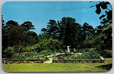 Vtg Montgomery Alabama AL Statue of Winged Victory Grecian Gardens View Postcard picture