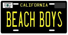 The Beach Boys 1966 California License plate picture