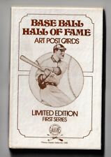 1980 Baseball Hall of Fame Art Postcards Complete First Series 30 Postcards picture