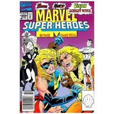 Marvel Super-Heroes #10 Newsstand 1990 series Marvel comics NM minus [f picture