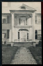 1938 Thomaston ME Colonial Door Home Mrs John Creighton Vintage Postcard M1248a picture